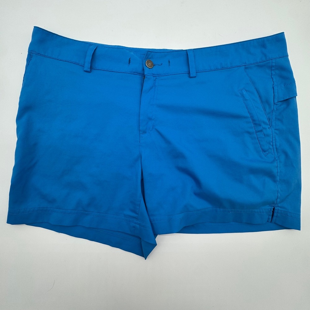 Magellan Outdoors Women's Blue Performance Shorts XL ‎ Drawstring Missing